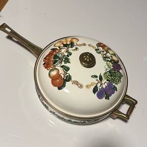 Tabletops Unlimited Philippe Richard Kensington Garden sauce‎ pan with lid